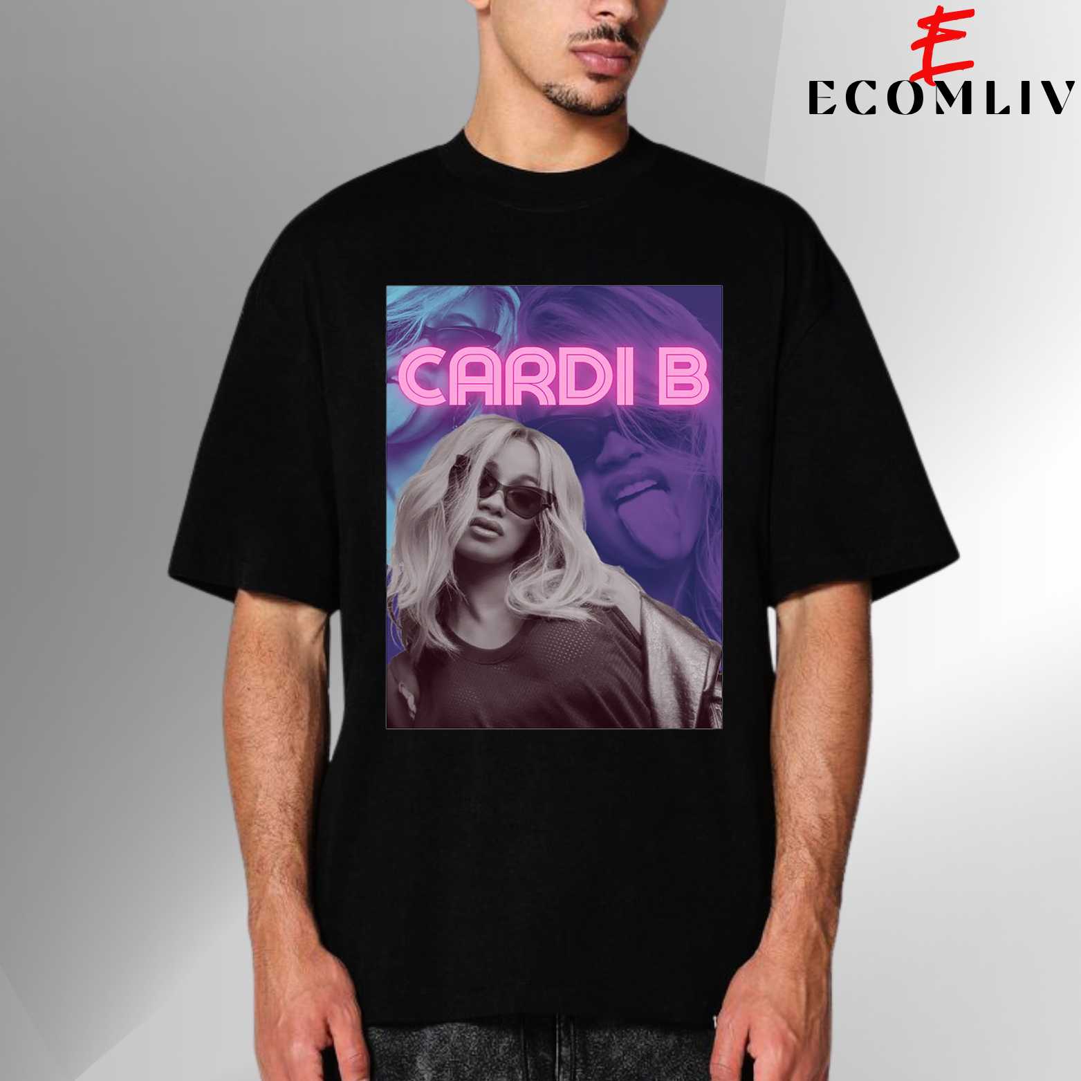 Cardi B Rap Shirt, Unisex Hip Hop Streetwear Tee
